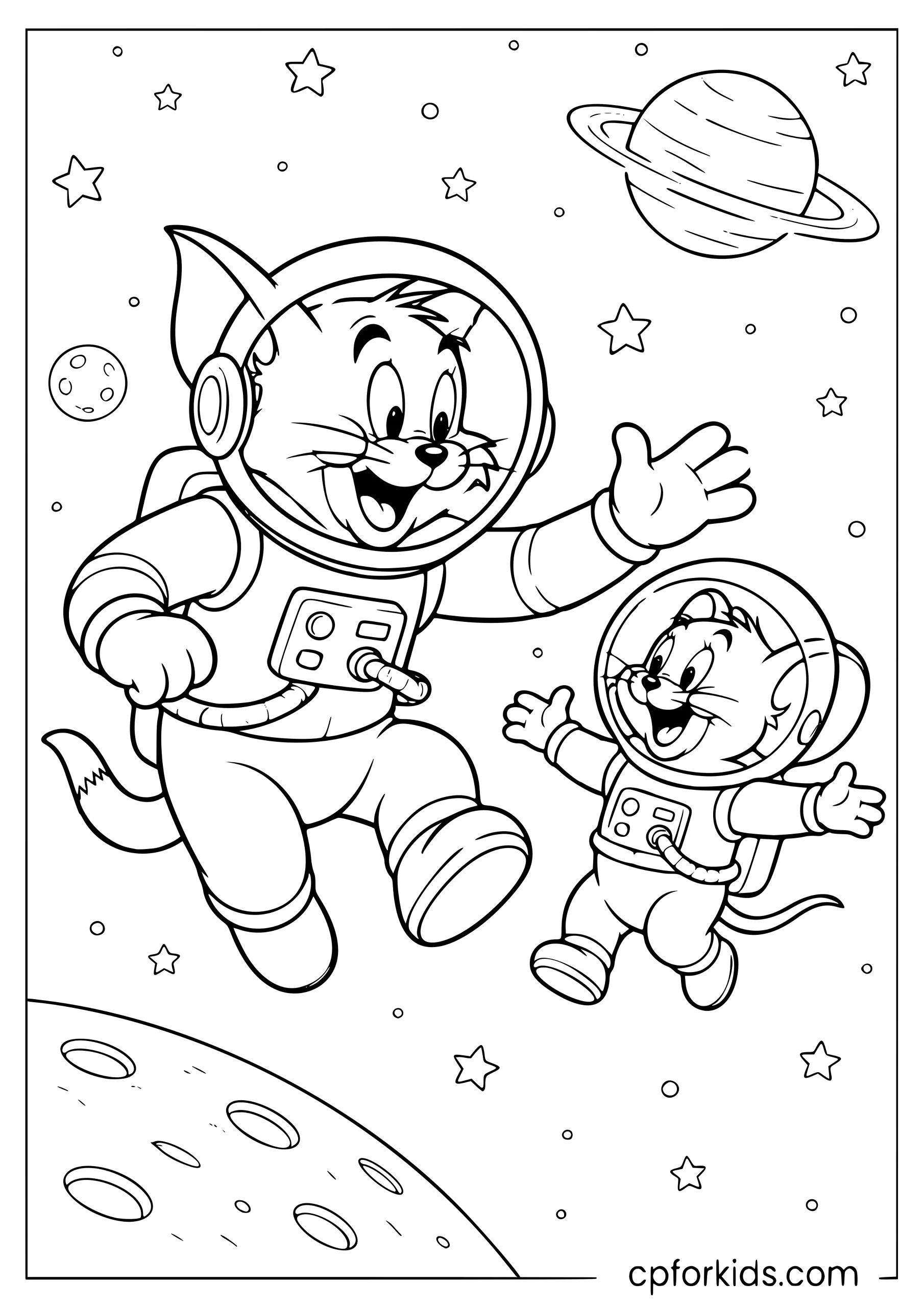 Tom and Jerry in Space
