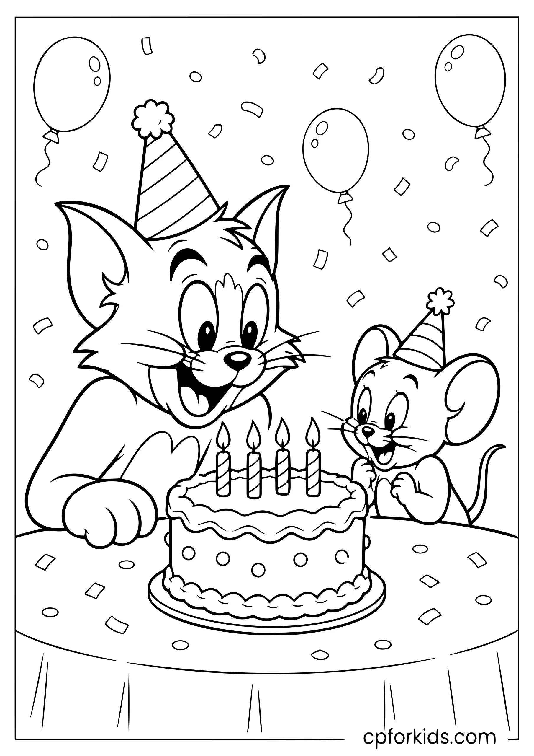 Tom and Jerry's Birthday Party