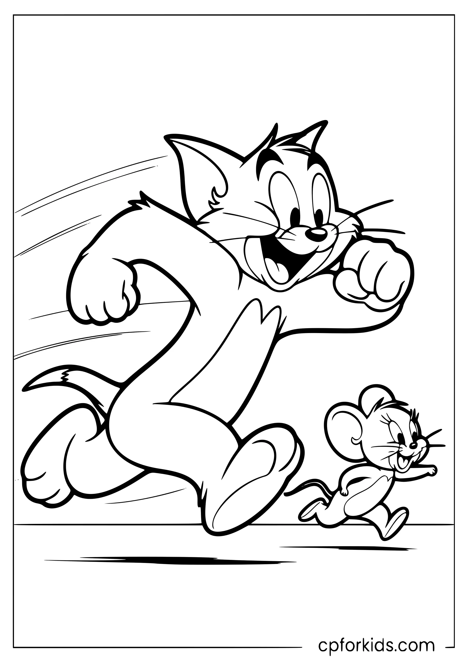 Tom and Jerry Both Running