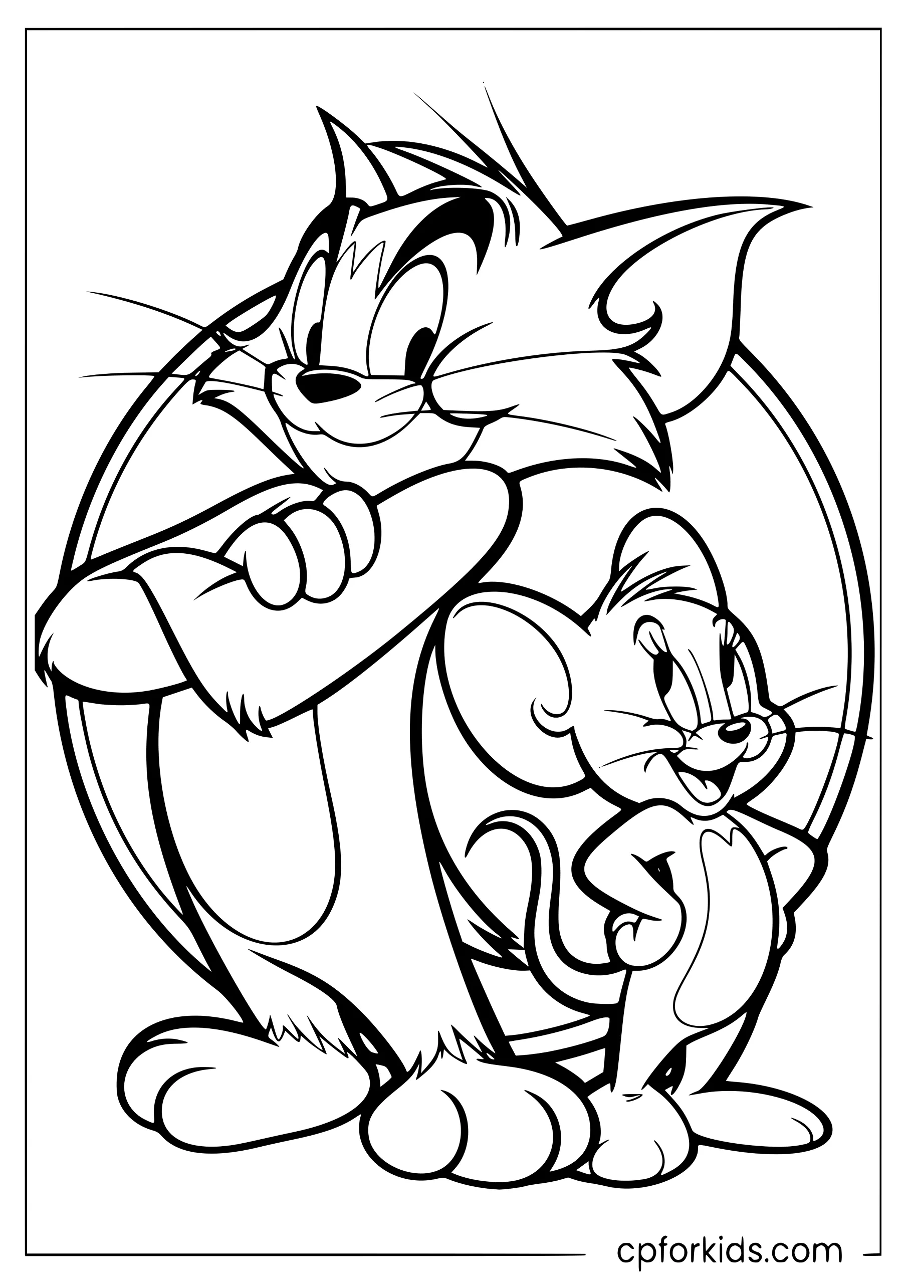 Tom and Jerry Classic Portrait