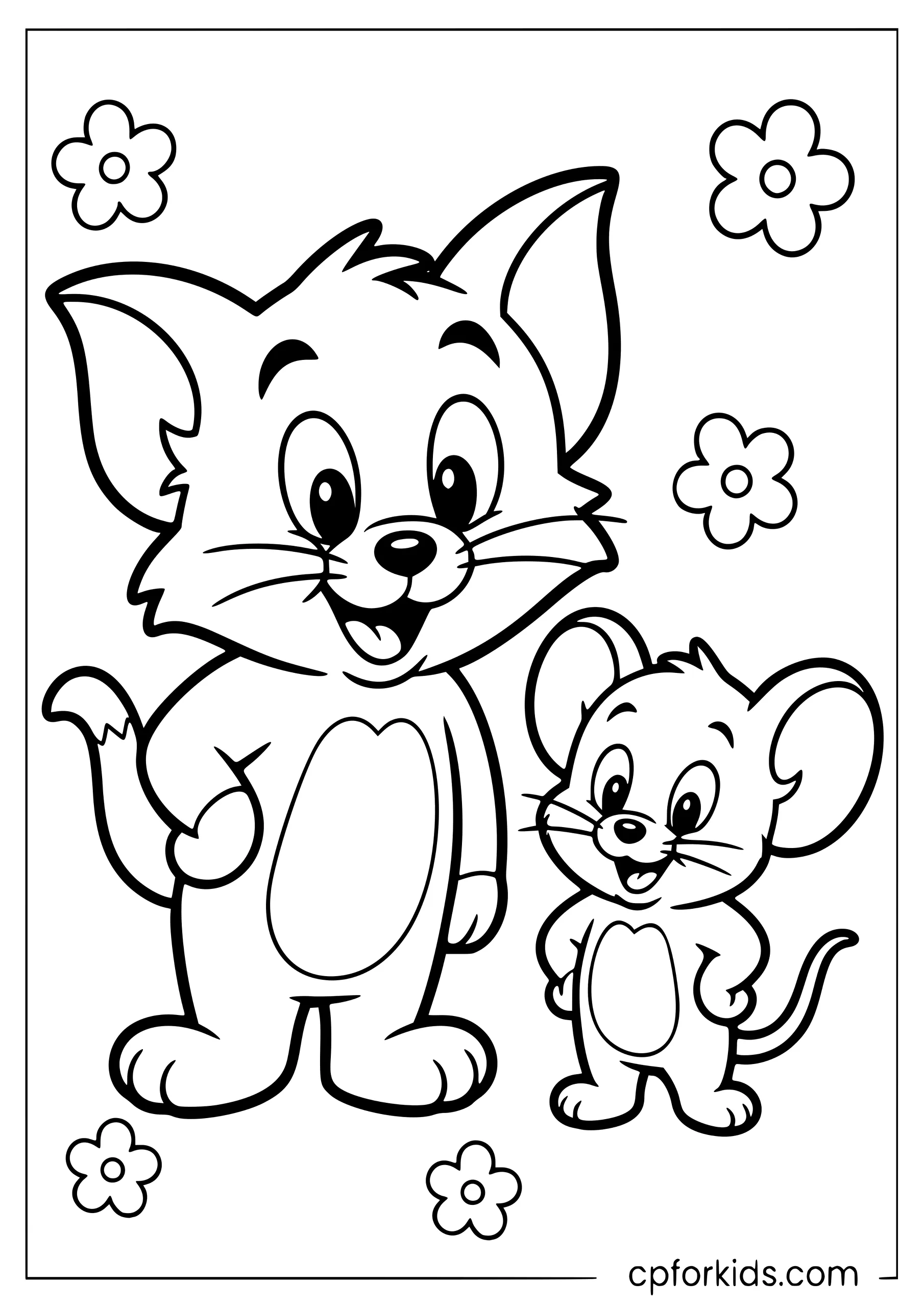 Simple Tom and Jerry for Preschoolers
