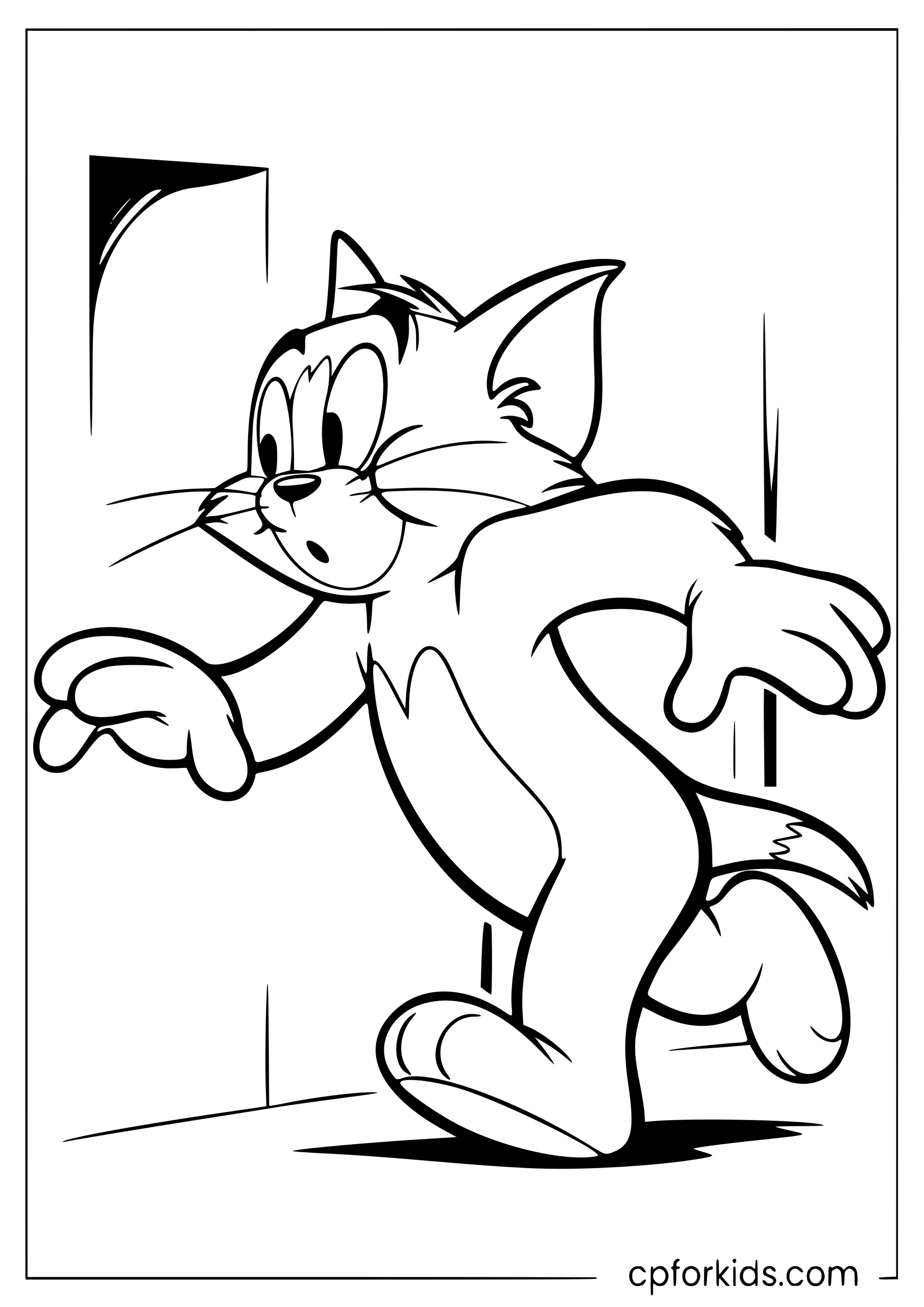 Tom Sneaking