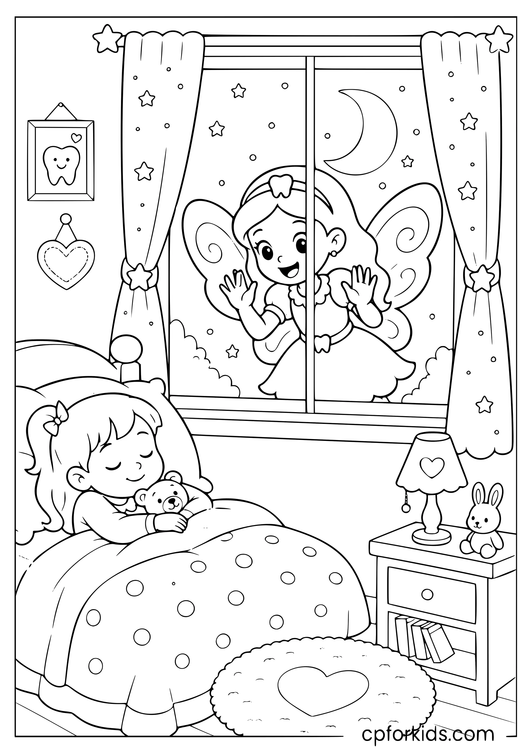 Tooth Fairy at the Window