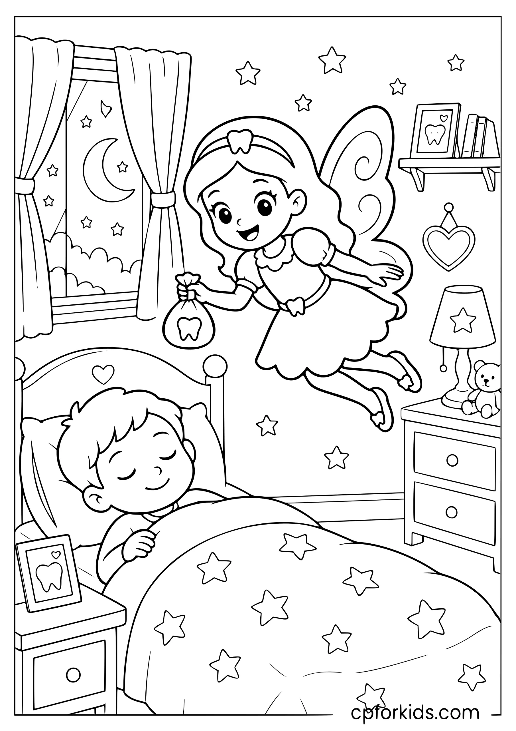 Tooth Fairy Visits Tonight