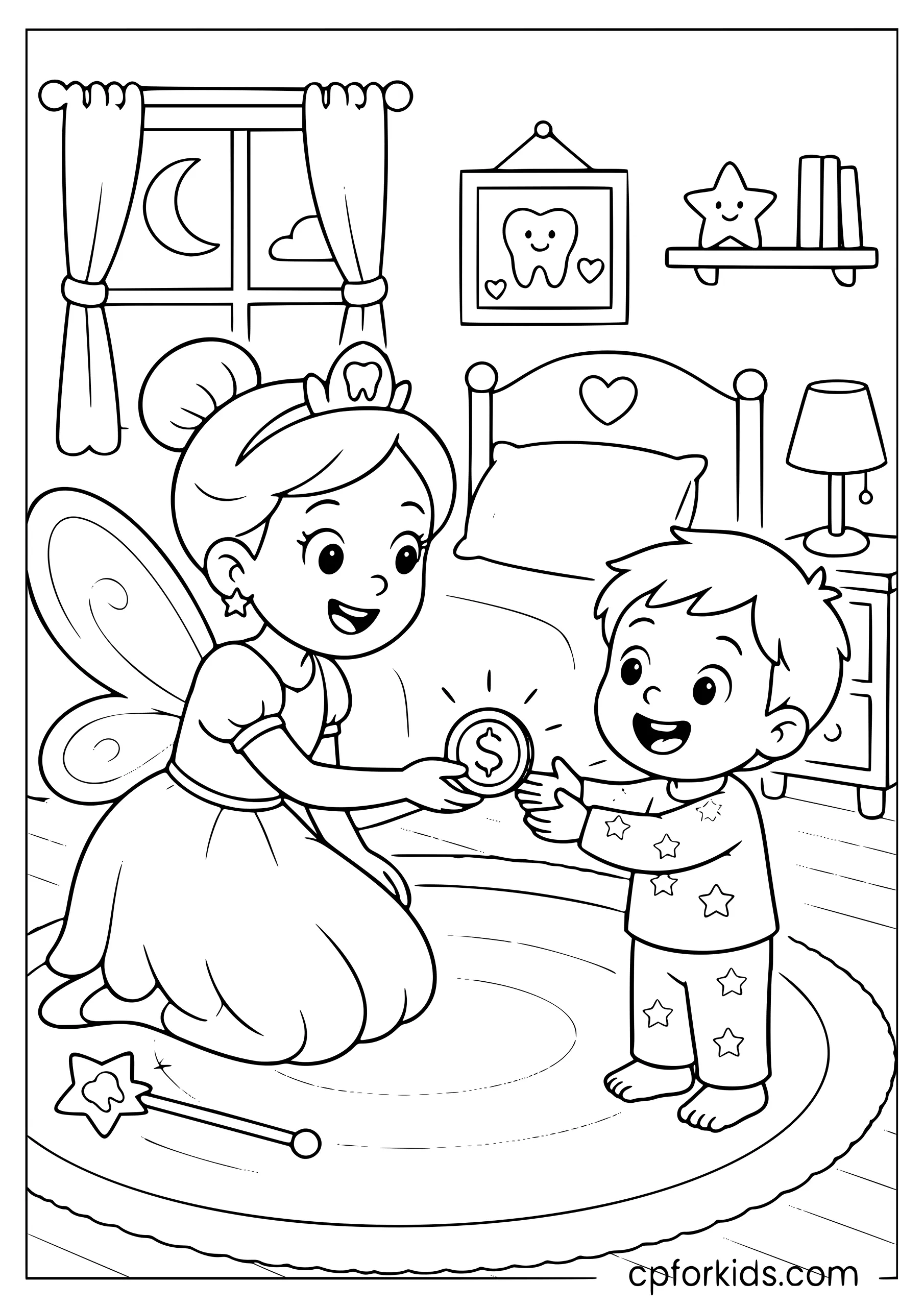 Tooth Fairy Delivers the Reward