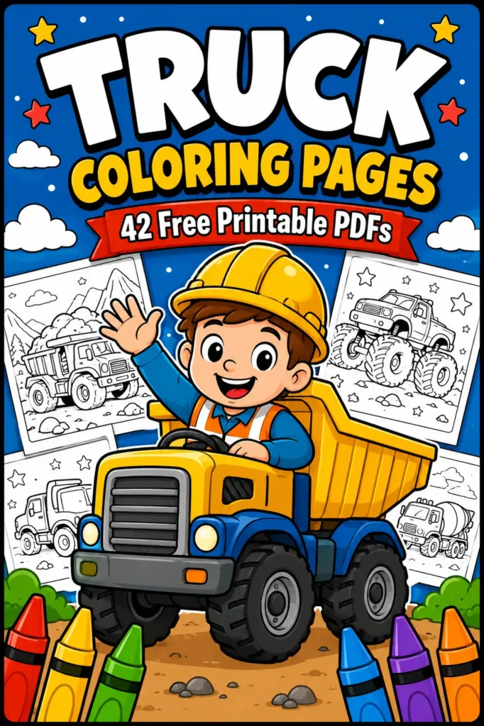 Truck Coloring Pages