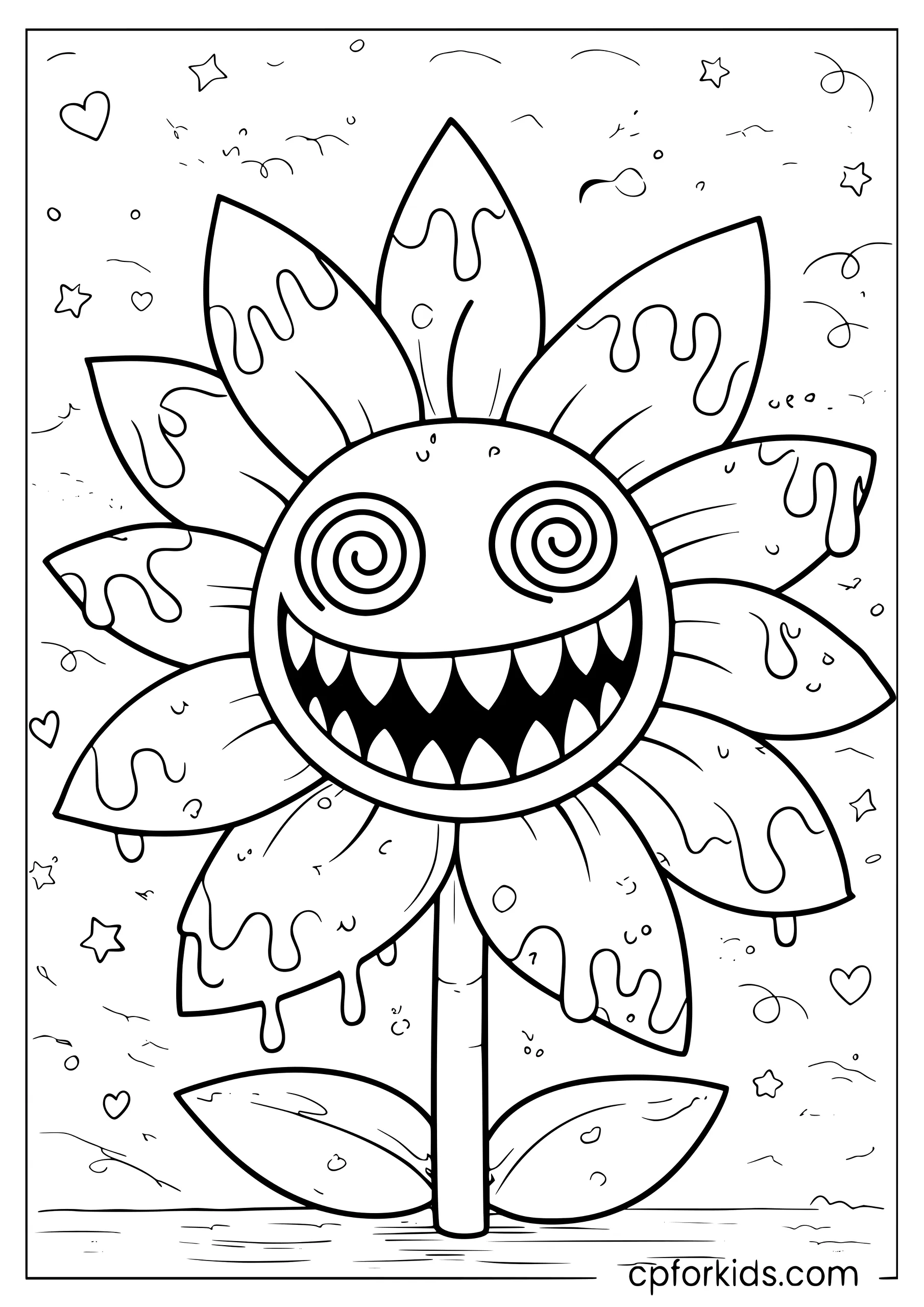 Twisted Dandy — Spooky Flower