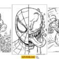 Printable Coloring Pages for Venom