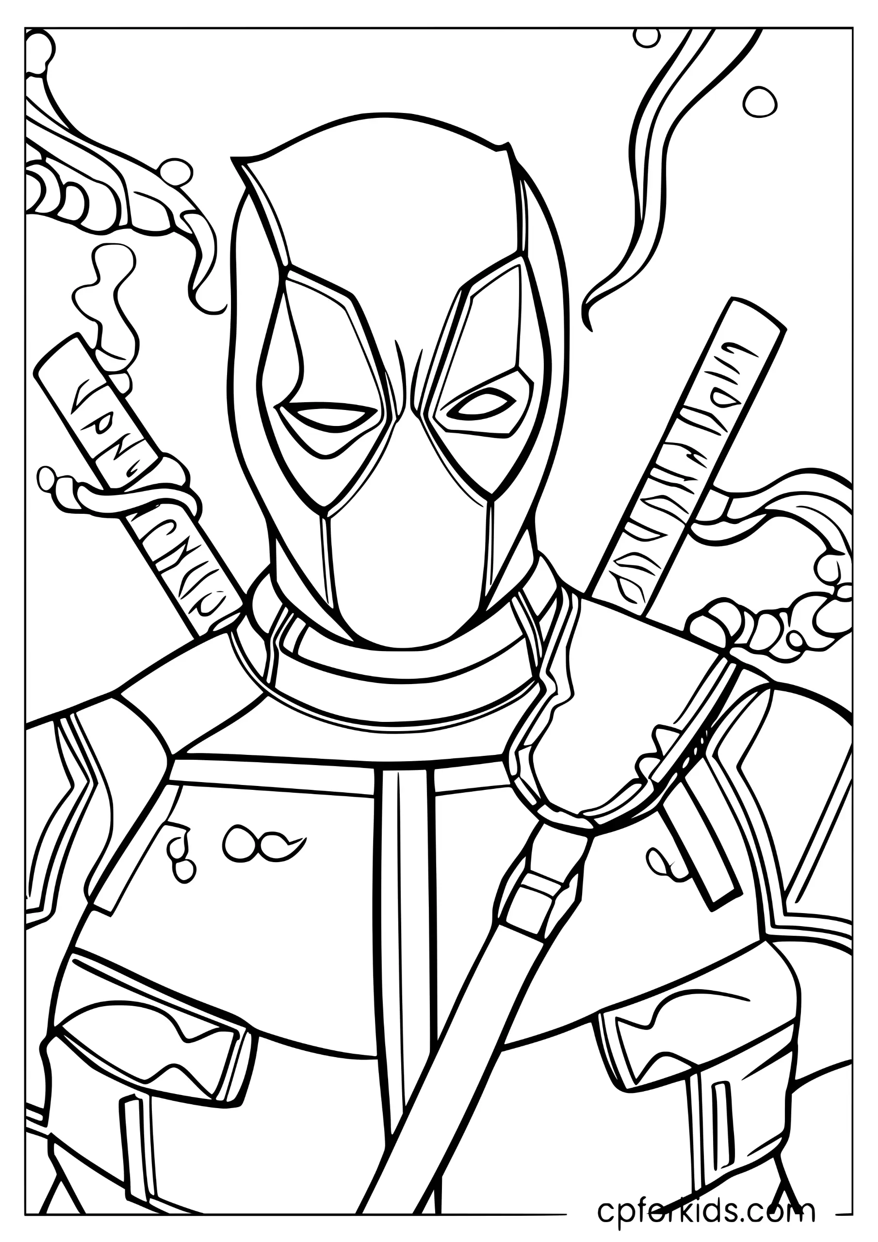 Venomized Deadpool Hybrid Suit