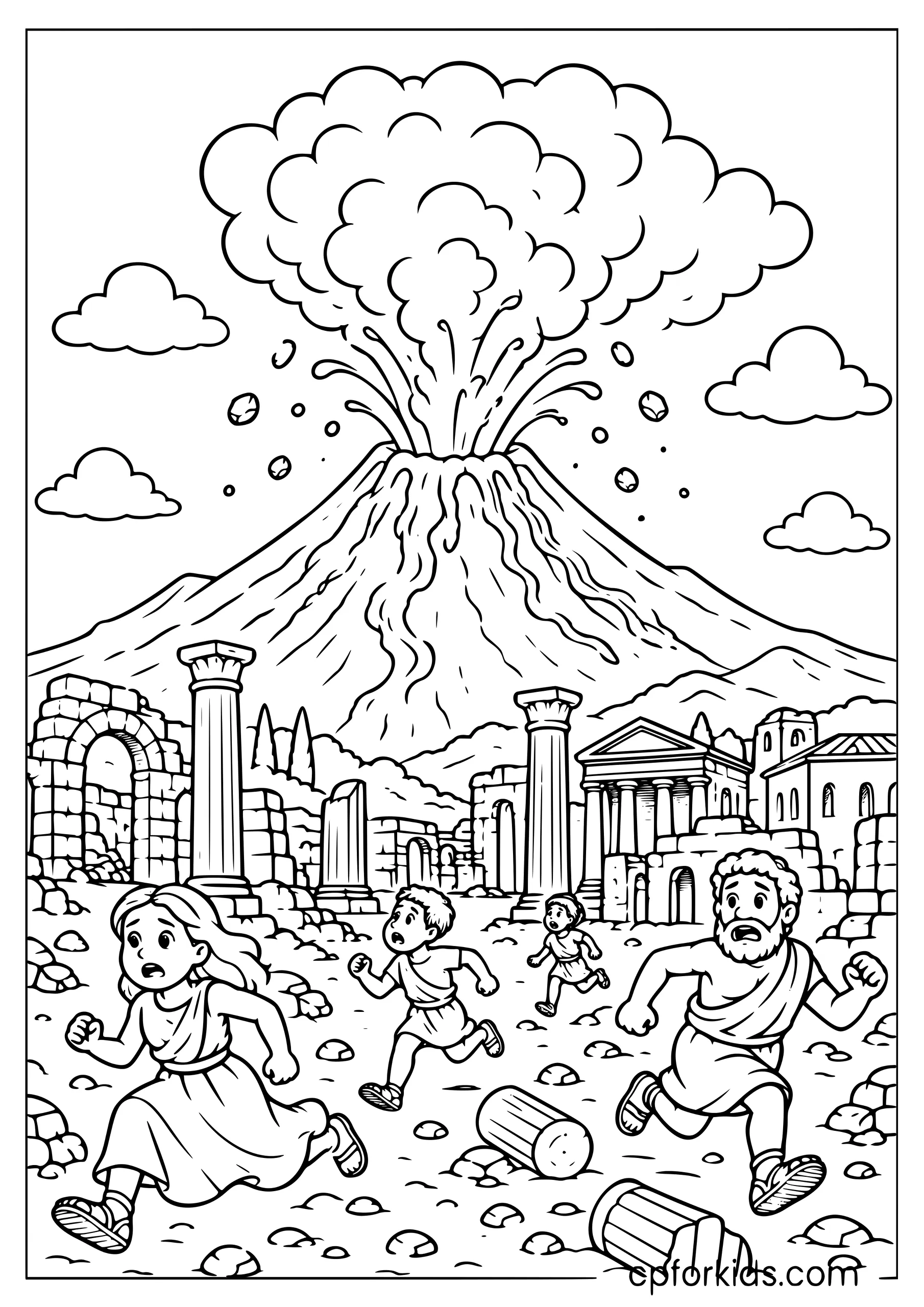 Vesuvius and the Pompeii Ruins