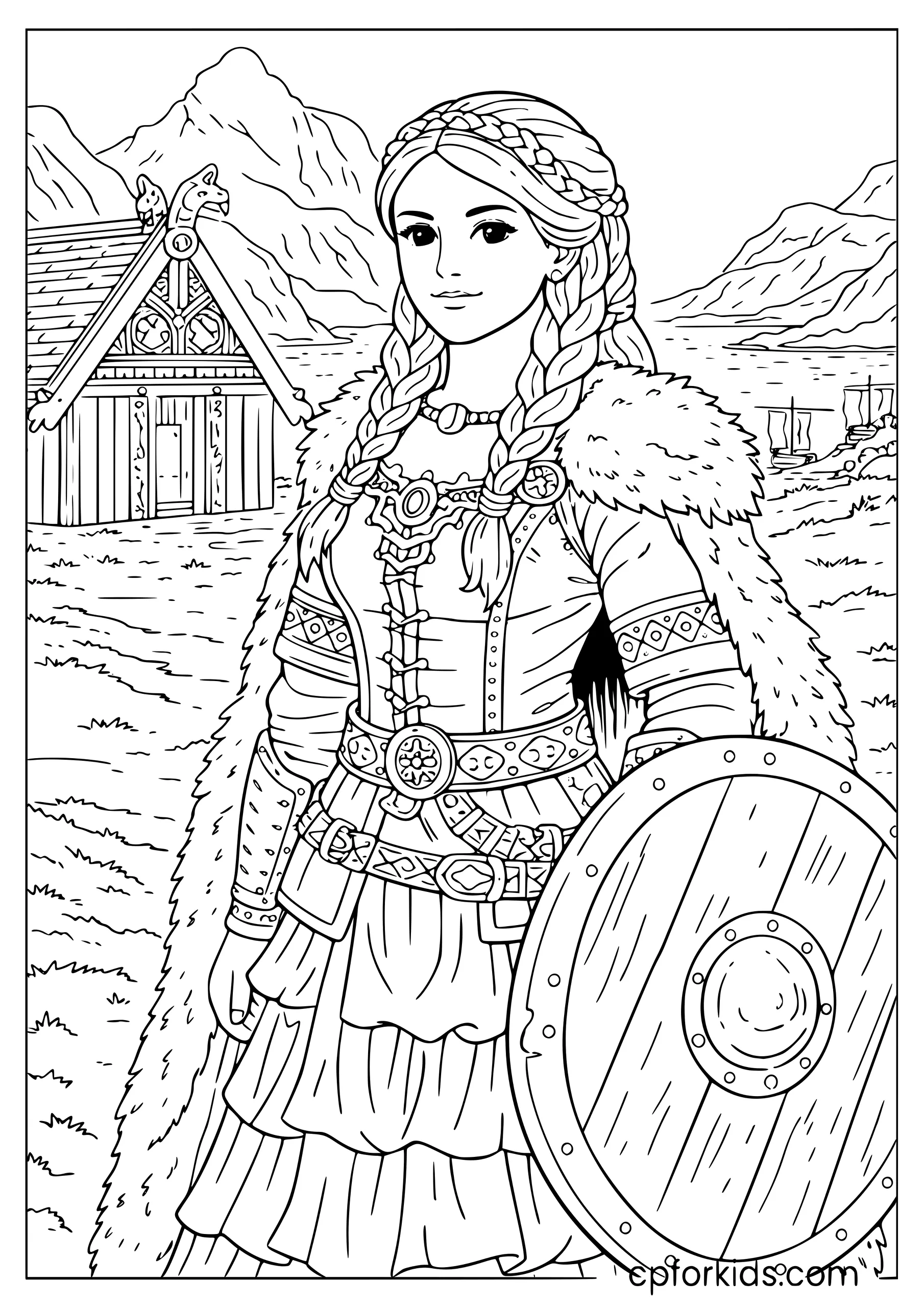 Viking Princess Warrior