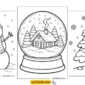 Printable Coloring Pages for Winter