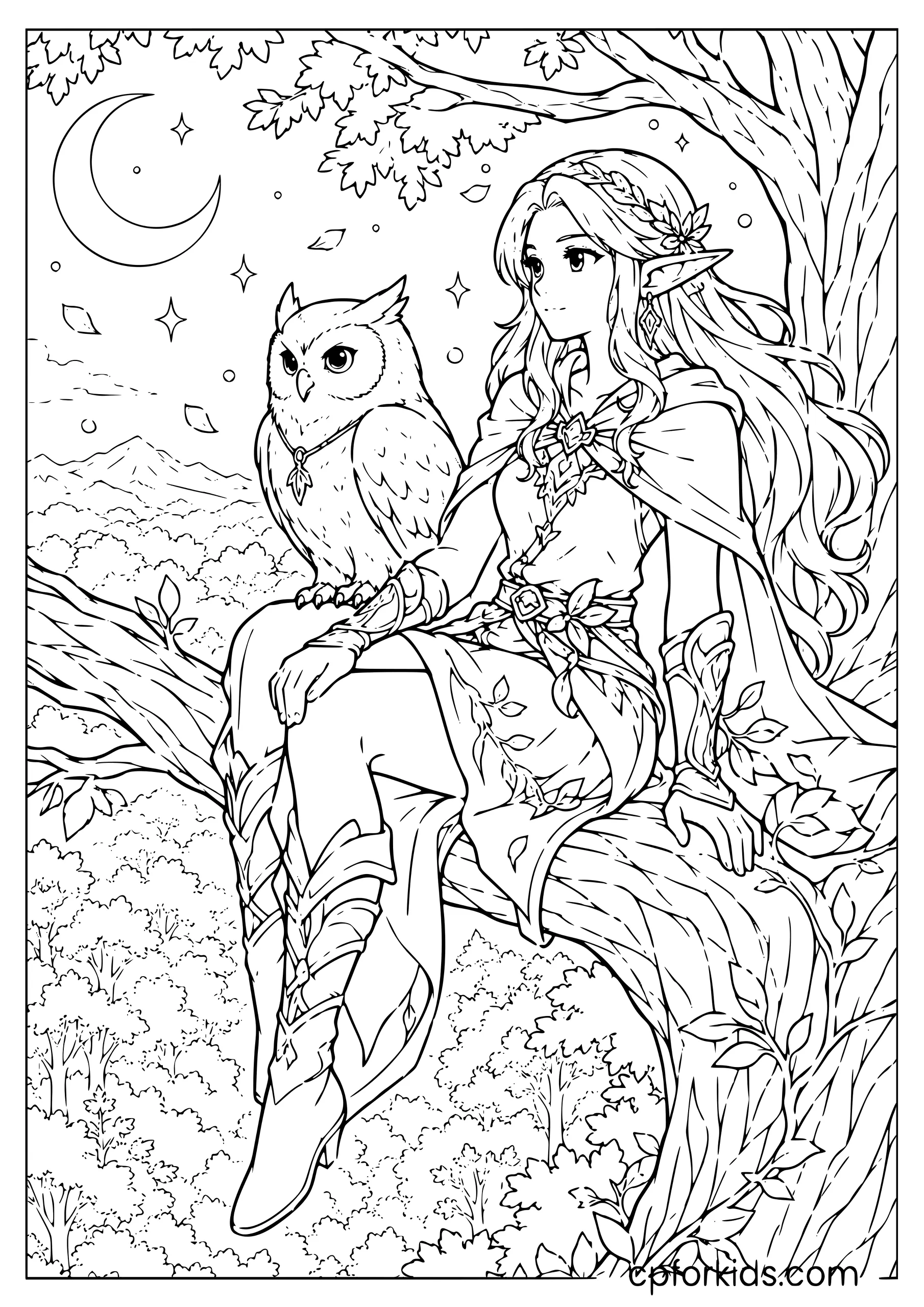 Elf and the Owl