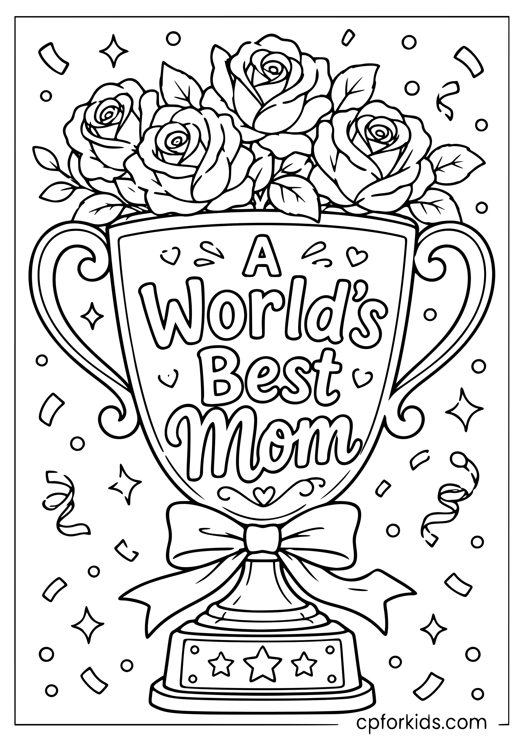 World's Best Mom Trophy