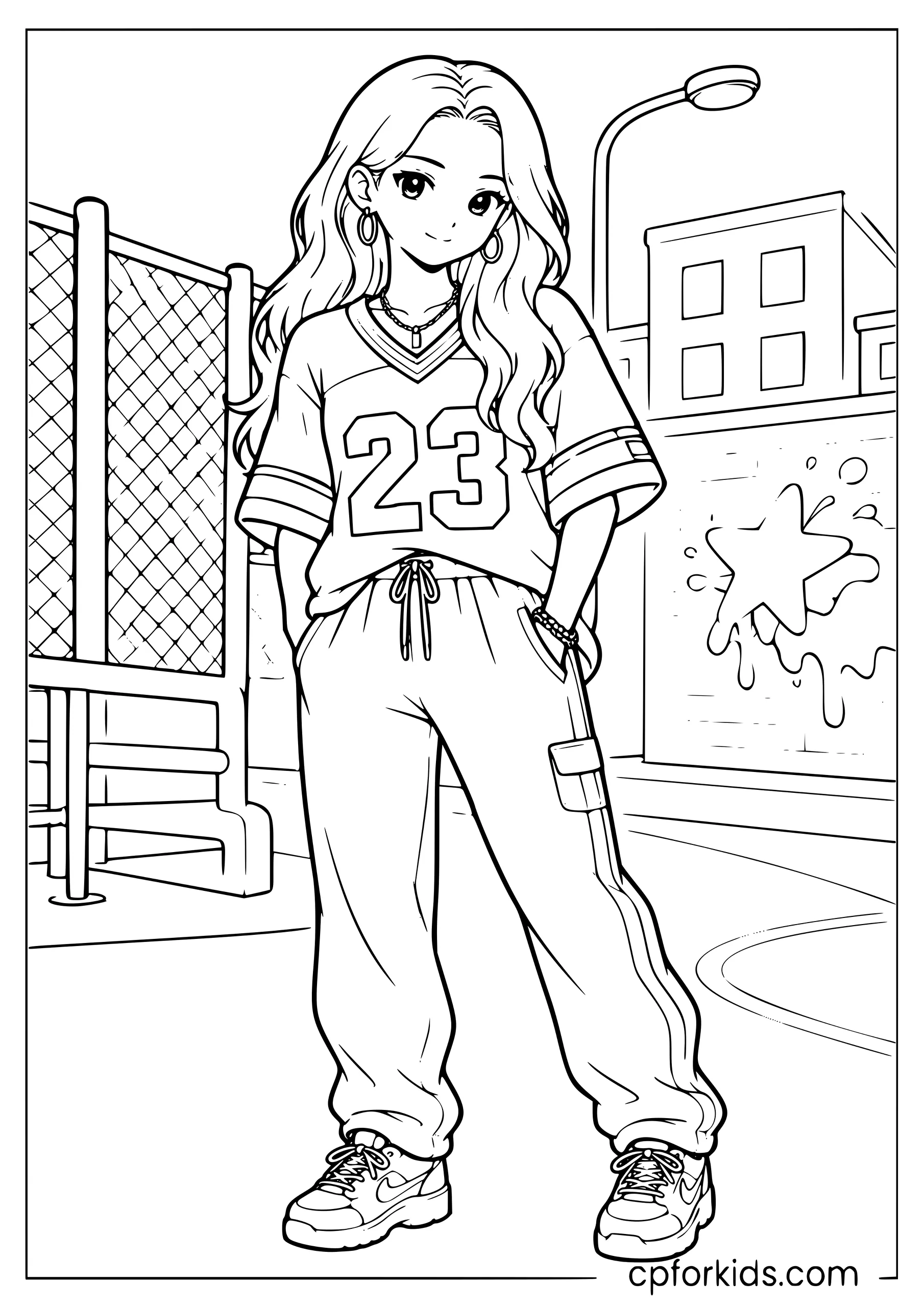 Yunjin — Sporty Jersey Look
