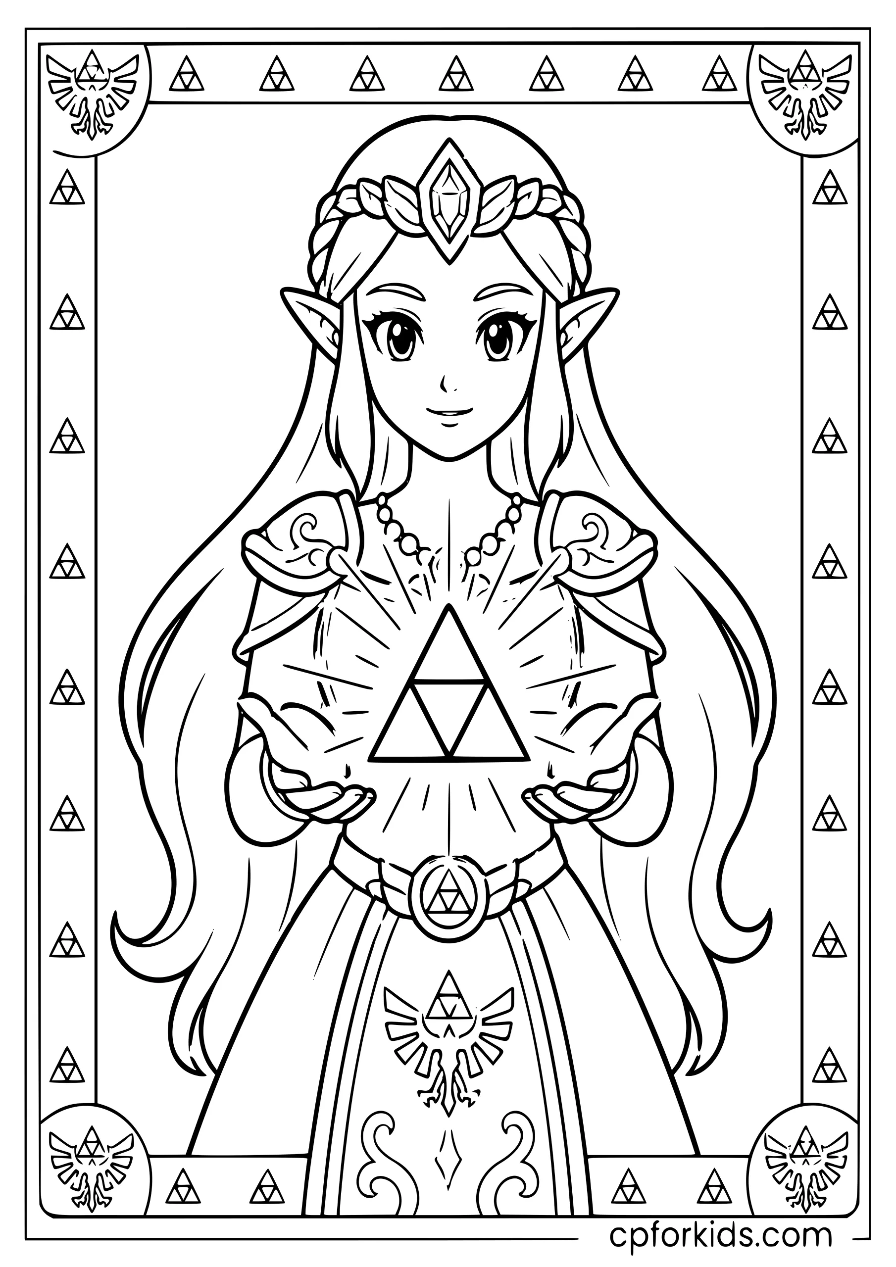 Zelda and the Triforce