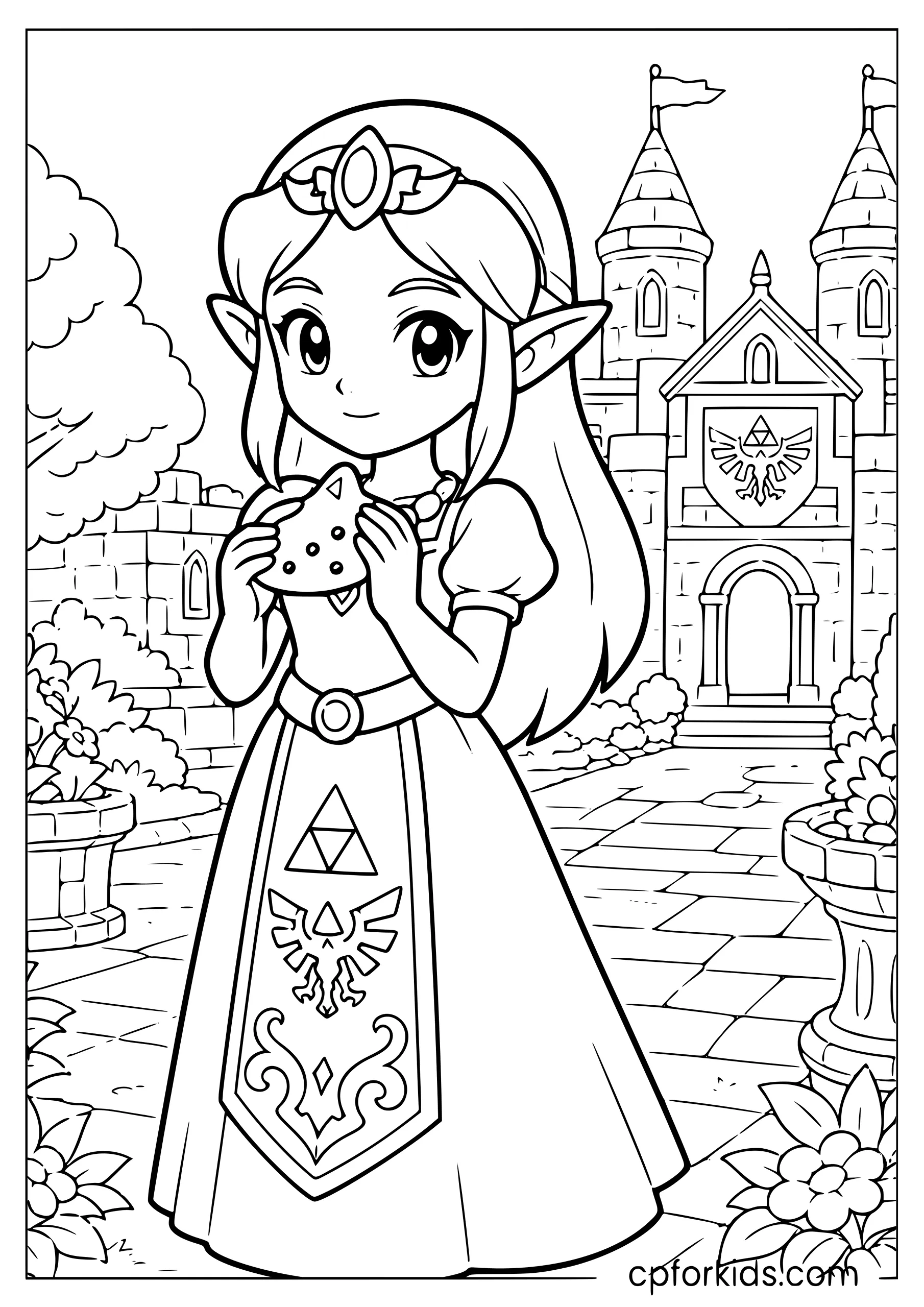 Young Zelda — Ocarina of Time