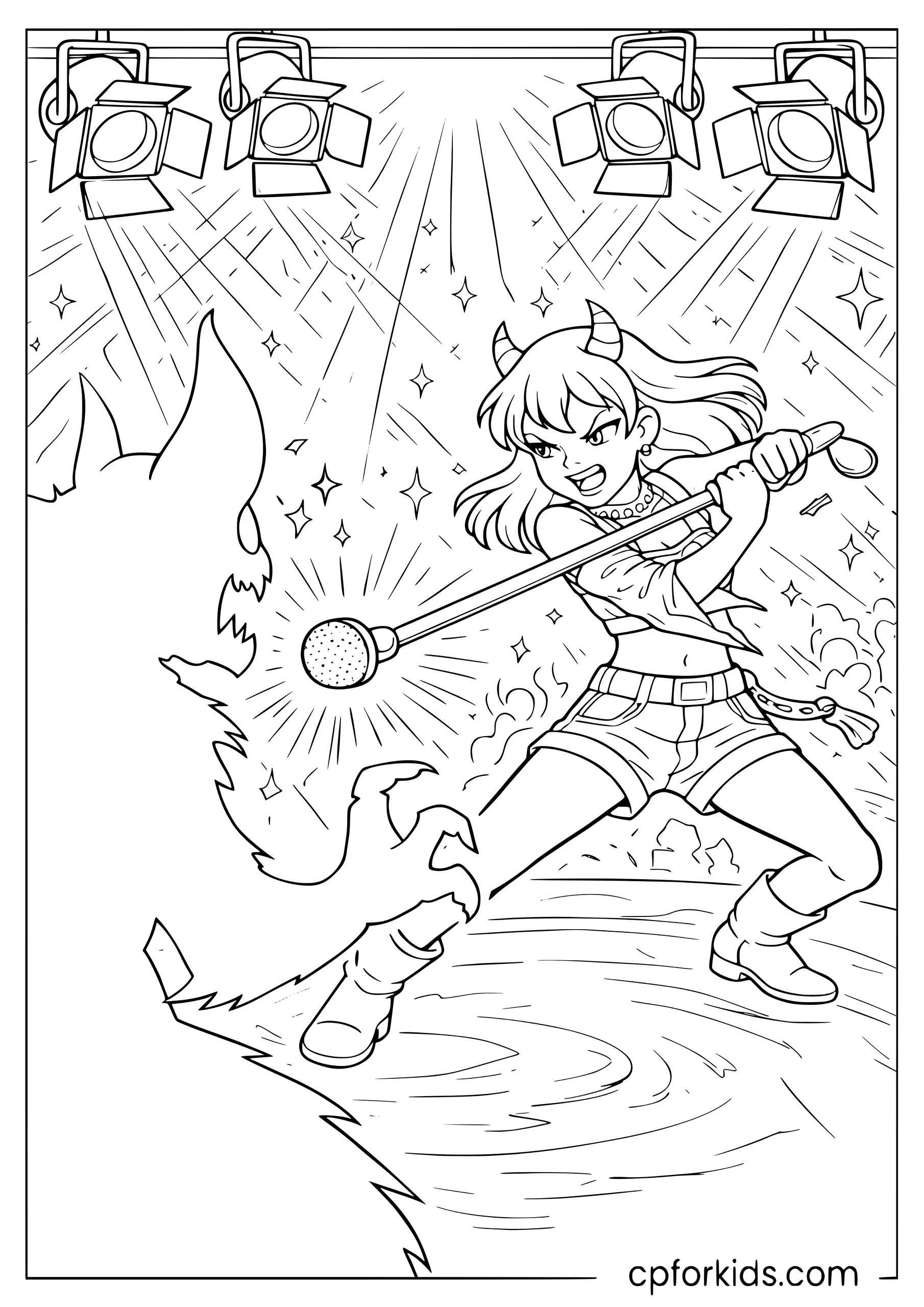 Zoey's Microphone Strike