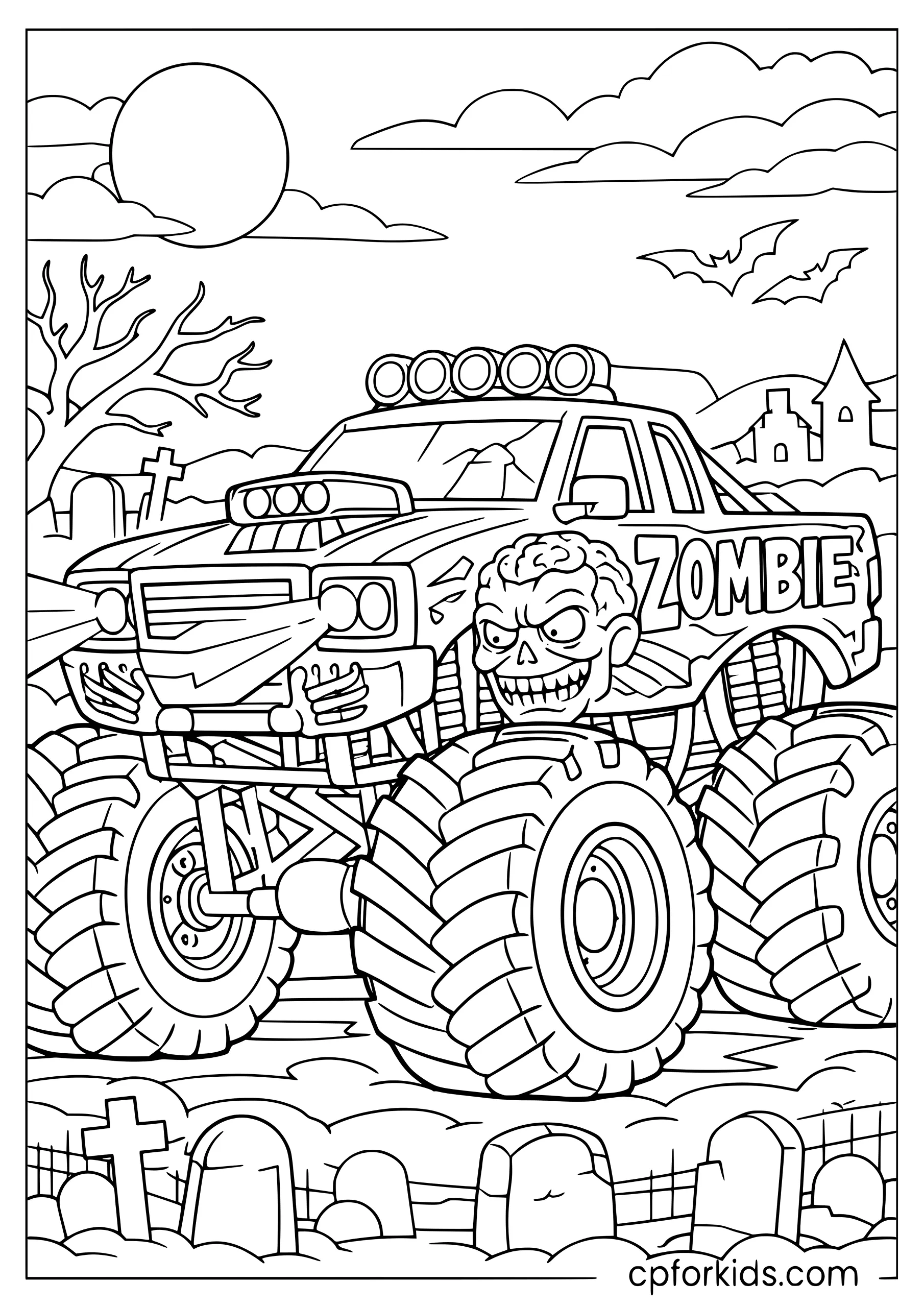 Zombie Monster Truck Rising